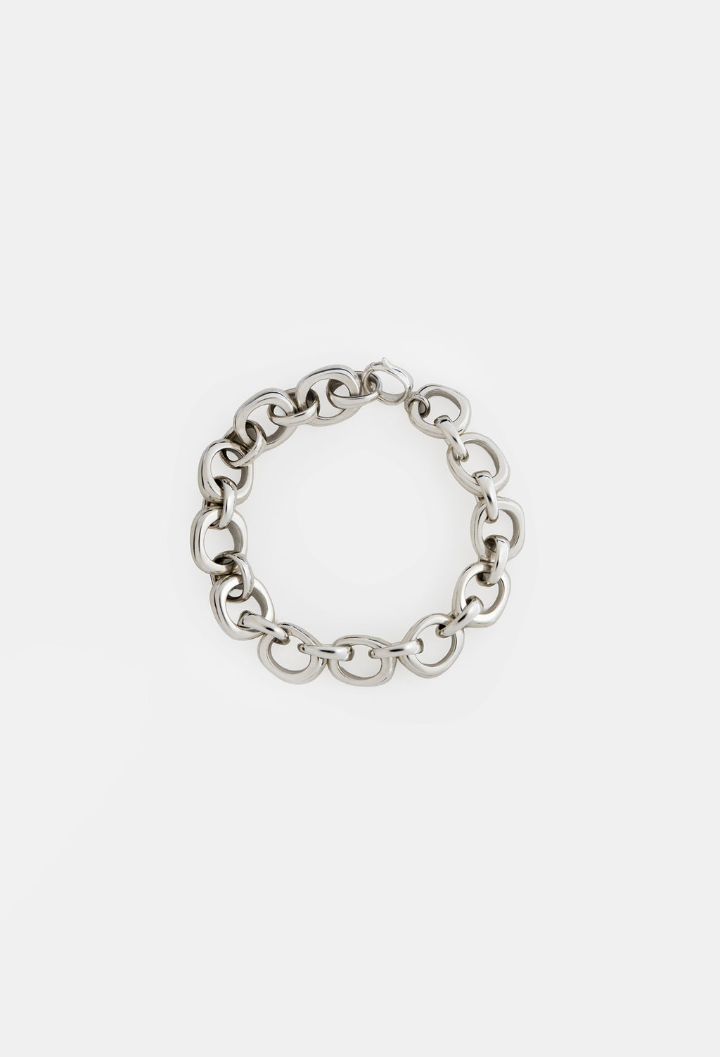 Everydae Link Bracelet in Solid Silver