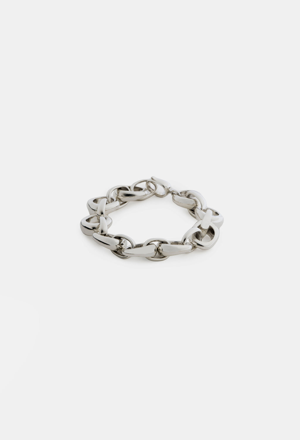 JUMBO Link Bracelet in Solid Silver