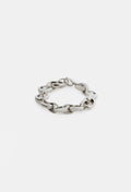 JUMBO Link Bracelet in Solid Silver
