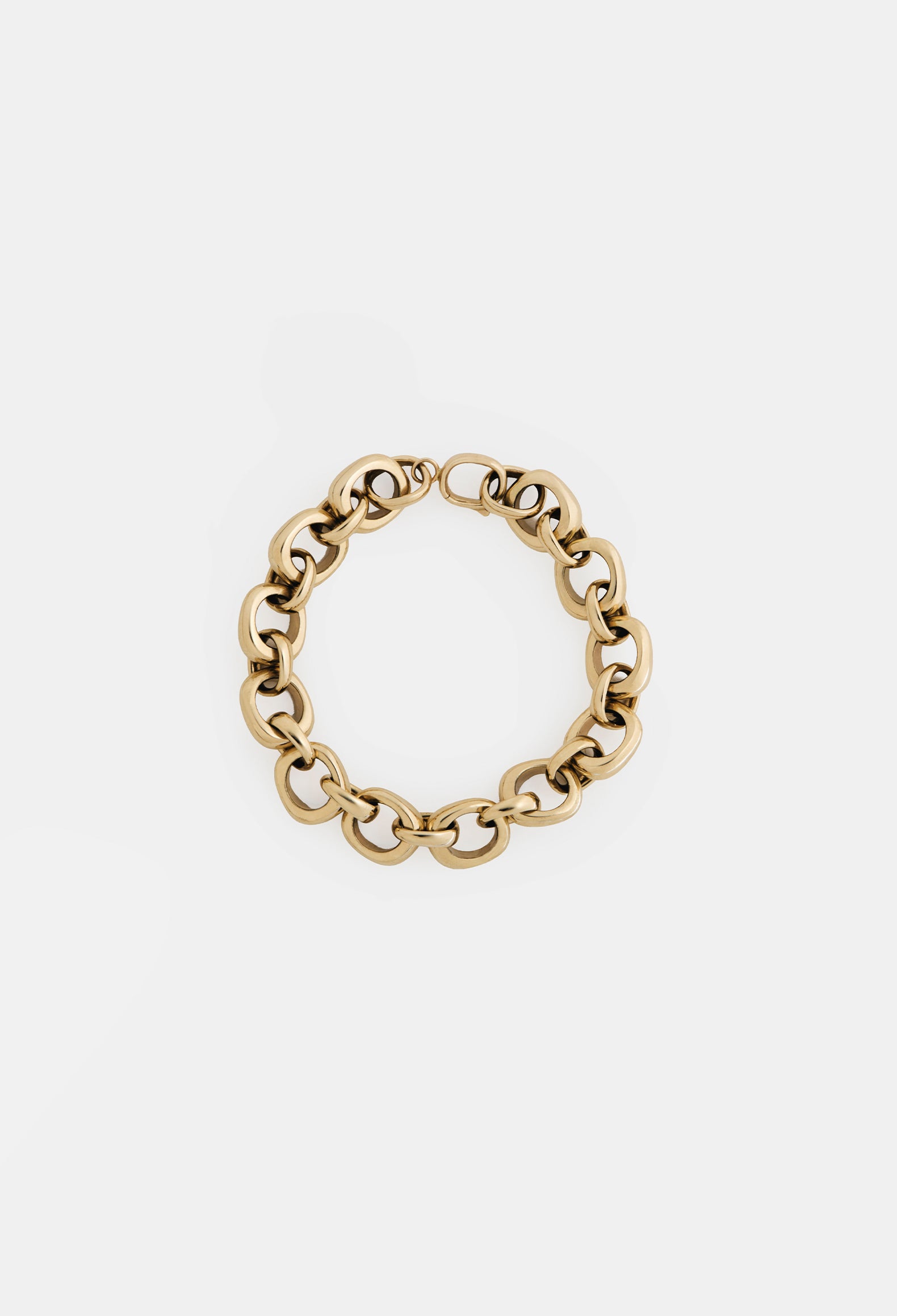 Everydae Link Bracelet in Solid 14K Yellow Gold