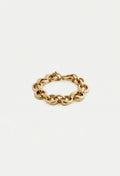 JUMBO Link Bracelet in Solid 14K Yellow Gold
